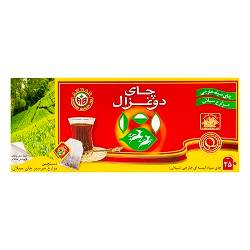 دوغزال چای کیسه ای ساده 25عددی